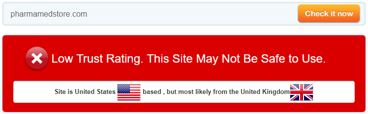 Pharmamedstore.com Trust Rating Pharmamedstore.com Trust Rating