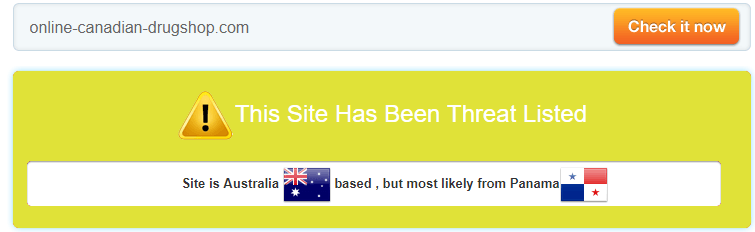 Online-canadian-drugshop.com Has Been Threat Listed Online-canadian-drugshop.com Has Been Threat Listed
